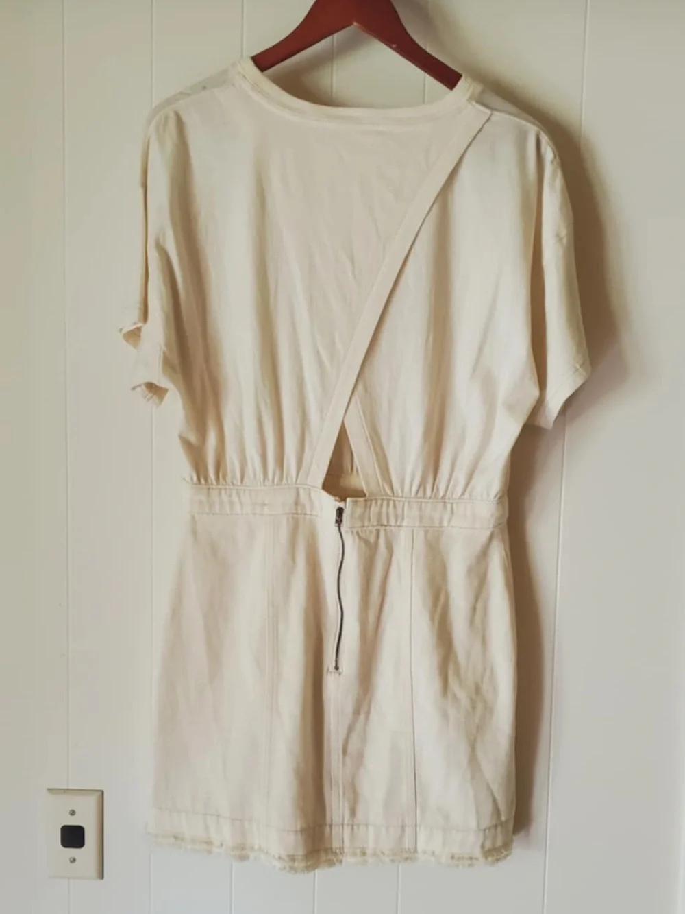 Anthropologie Pilcro Denim Skirt & Knit Tee Twofer Dress - Picture 10 of 11